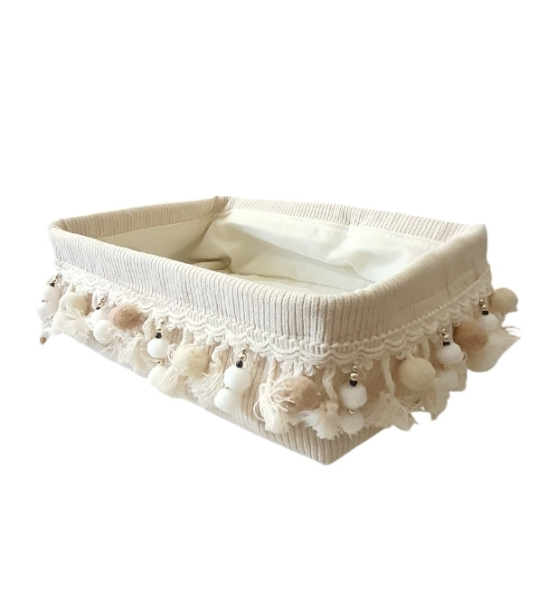 Panière à couche,panière de rangement couche accessoires bébés