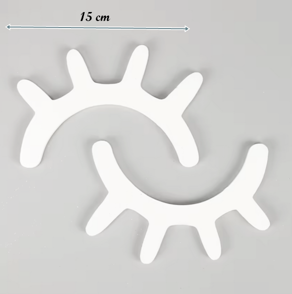 Cils en bois blanc 15 cm par cil