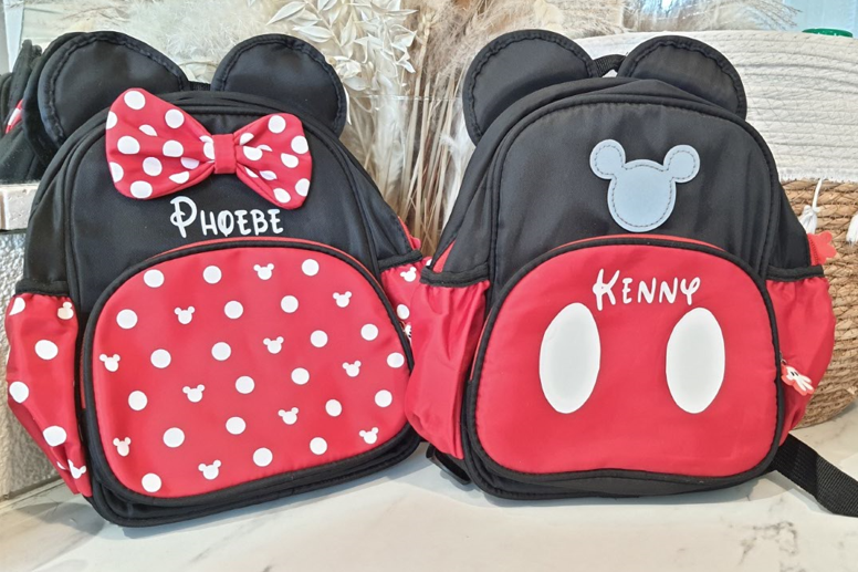 Sac à dos disney Personnalisé minnie mickey